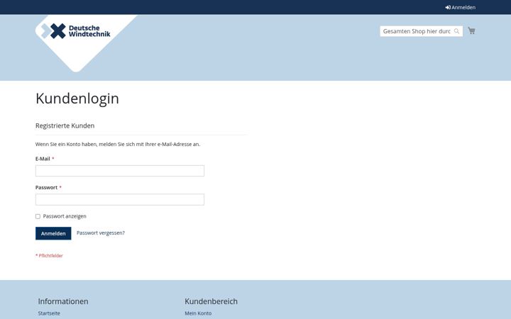 Screenshot of dwt-shop.de