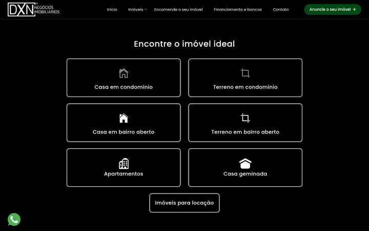 Screenshot ta' dxnimoveis.com.br
