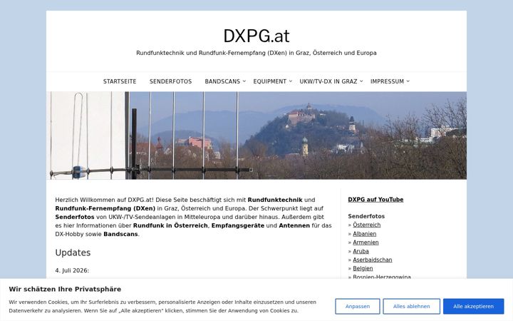 Posnetek zaslona dxpg.at