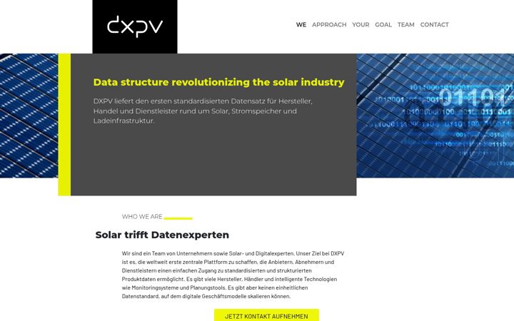 Screenshot of dxpv.com