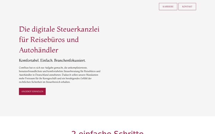 Screenshot of dy-steuerberatung.de