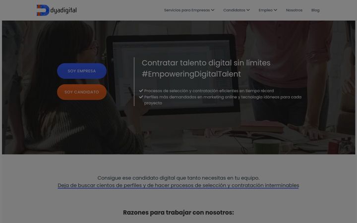Screenshot of dyadigital.com