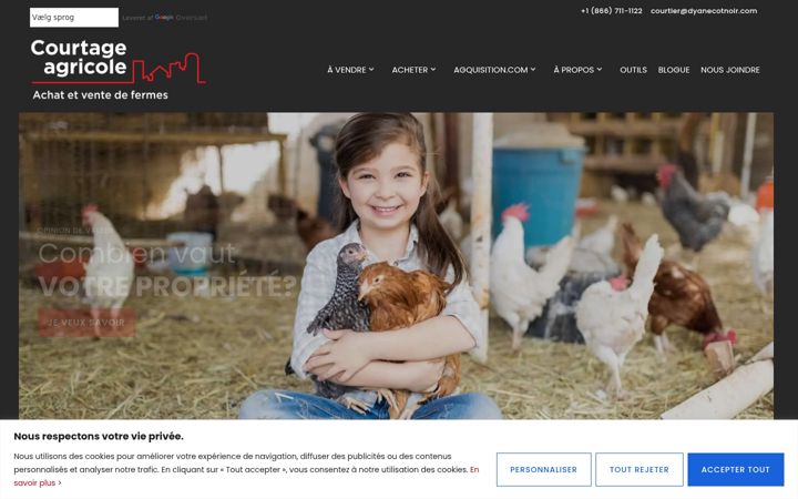 Screenshot of dyanecotnoir.com