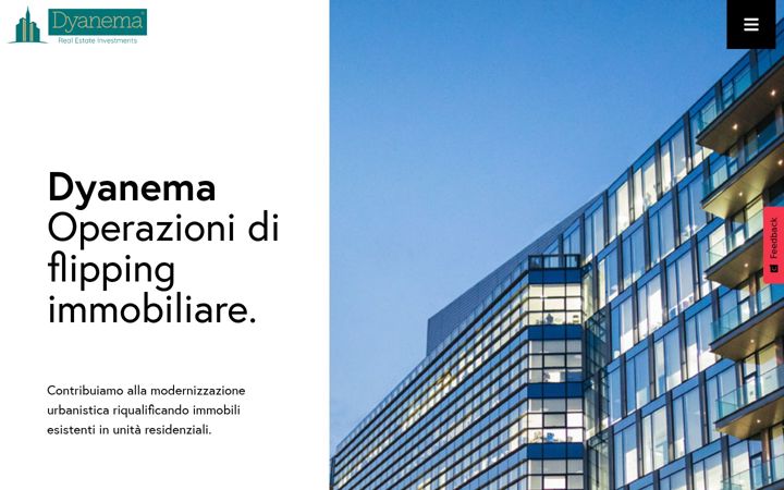 Screenshot of dyanema.com