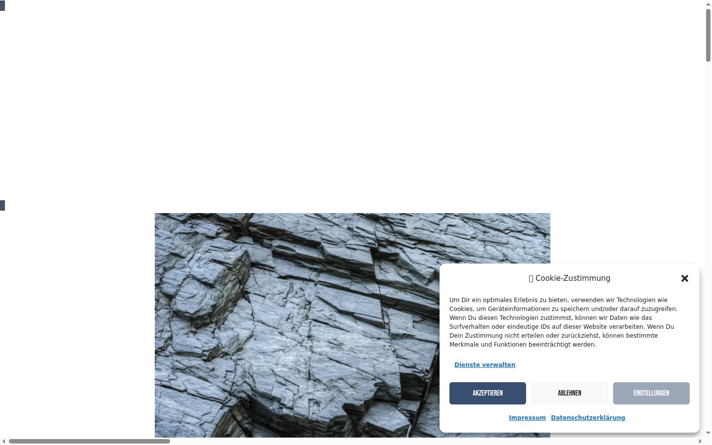 Screenshot tal-banner tal-kunsens muri qabel kwalunkwe interazzjoni