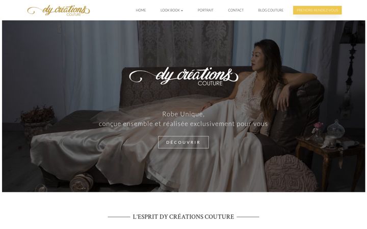 Screenshot of dycreations.fr