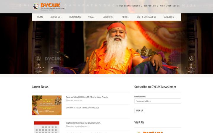 Screenshot of dycuk.com