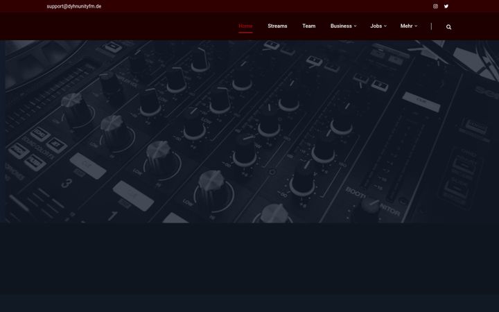 Screenshot ta' dyhnunityfm.de