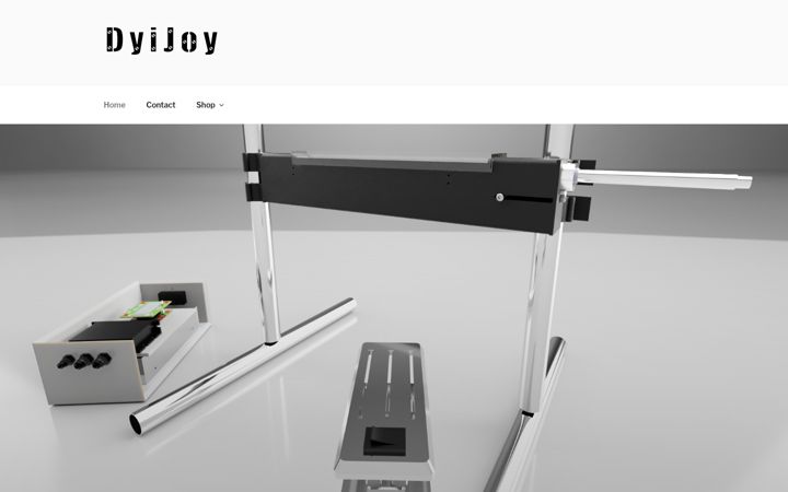 Screenshot of dyijoy.com