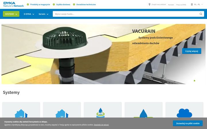 Screenshot of dyka.pl