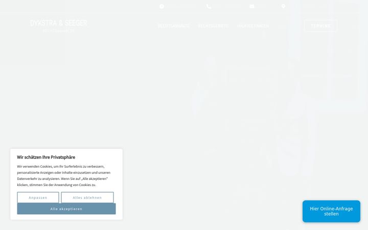 Screenshot of dykstra-seeger.de