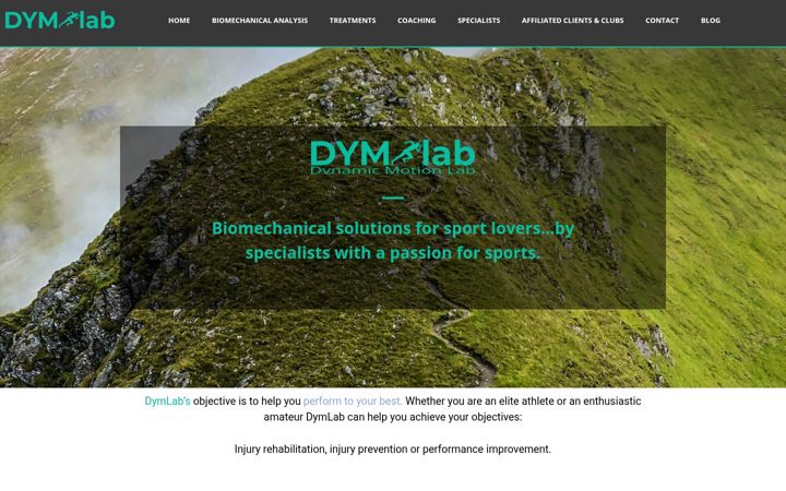 Screenshot of dymlab.com