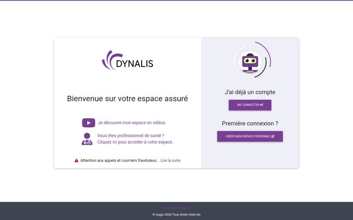 Screenshot of dynalis.fr