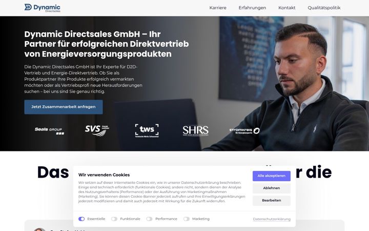 Screenshot of dynamic-directsales.de