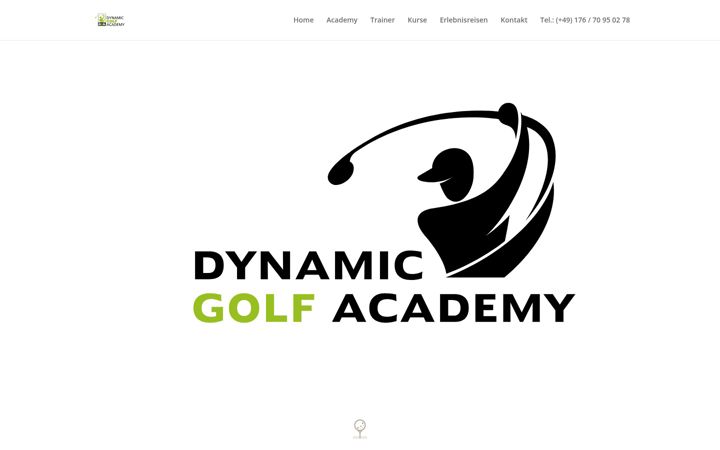 Screenshot of dynamic-golf-academy.de