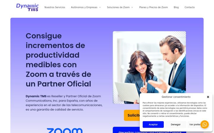 Screenshot of dynamic-tms.com