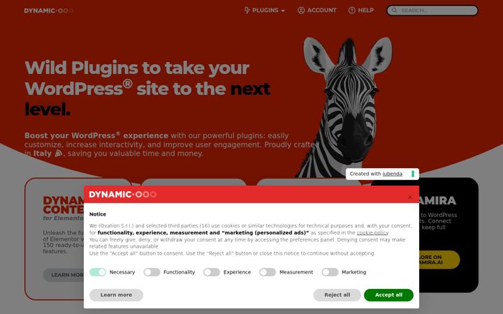 Screenshot of dynamic.ooo