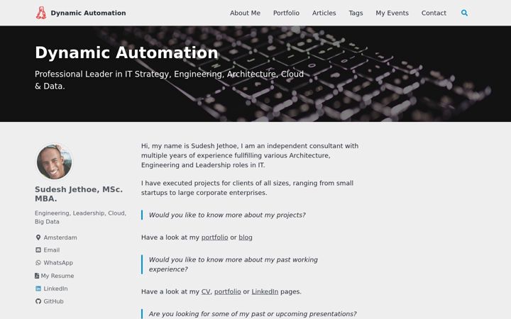 Screenshot di dynamicautomation.nl