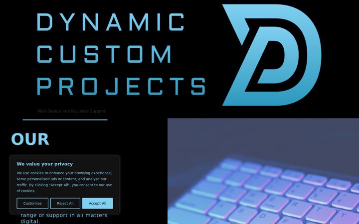 Képernyőkép: dynamiccustomprojects.co.uk