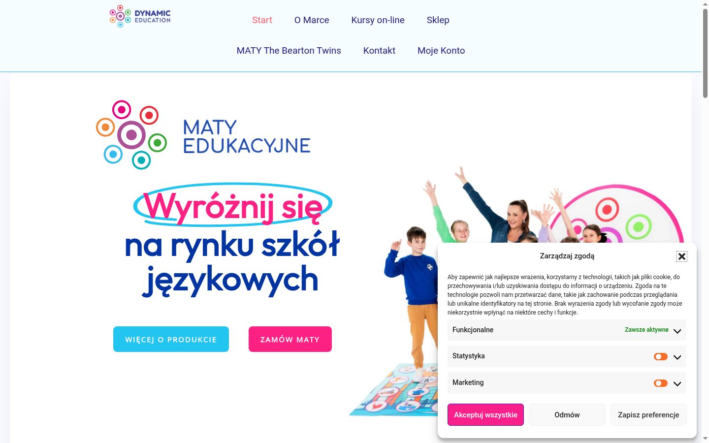 Képernyőkép a bármilyen interakció előtt megjelenő hozzájárulási bannerről