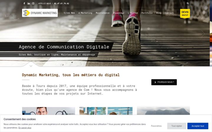 Screenshot of dynamicmarketing.eu