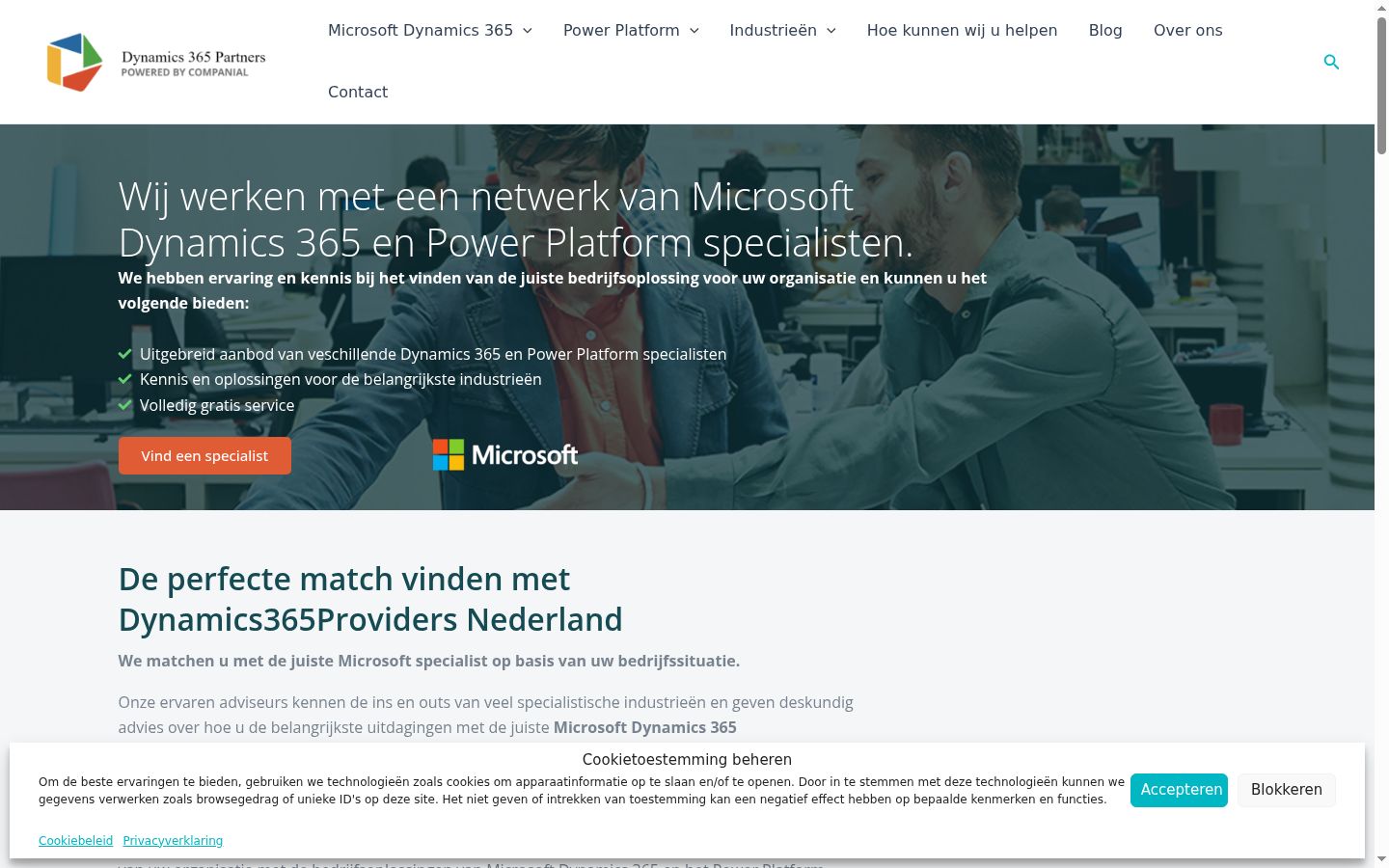 Screenshot tal-banner tal-kunsens muri qabel kwalunkwe interazzjoni