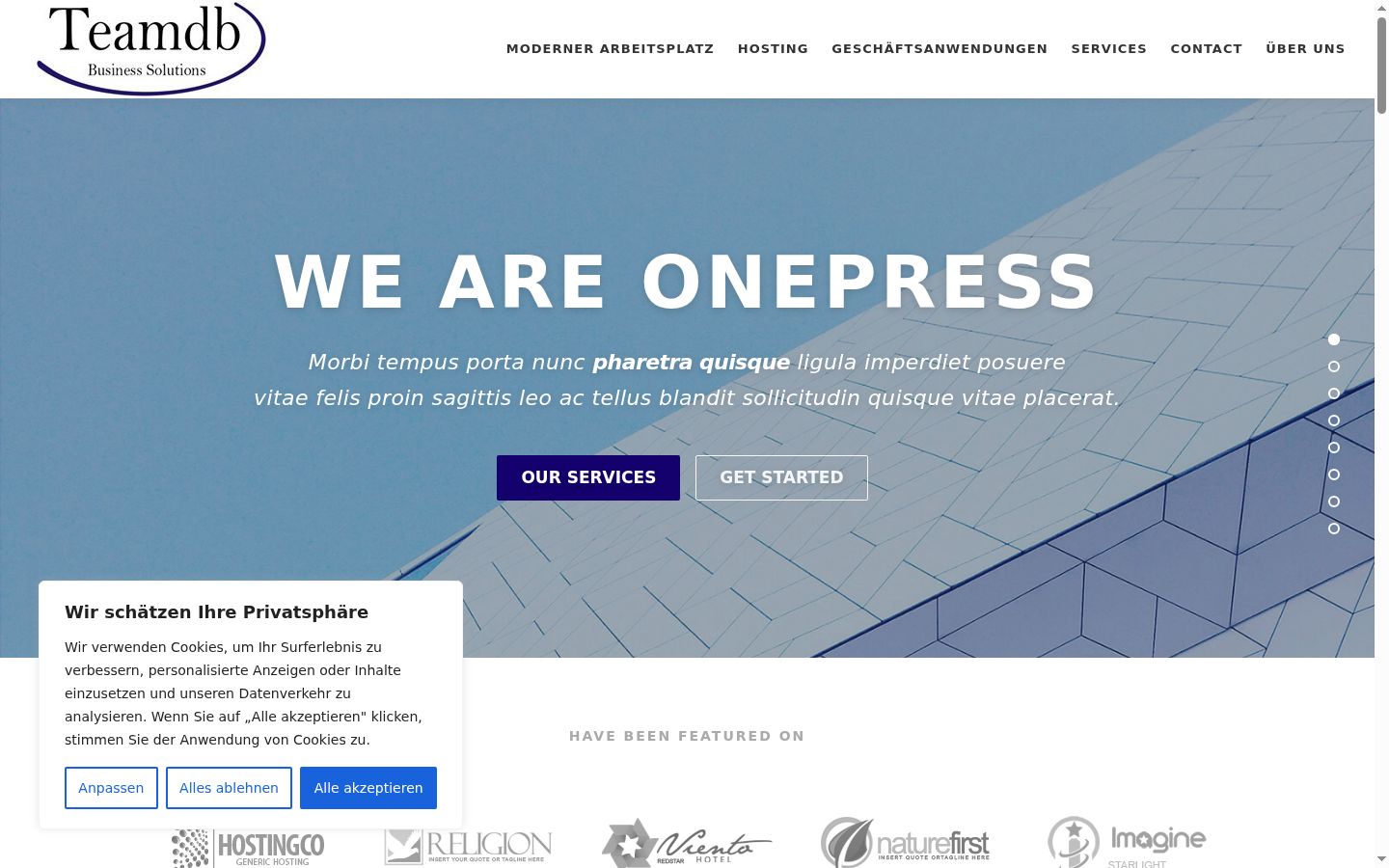 Screenshot tal-banner tal-kunsens muri qabel kwalunkwe interazzjoni