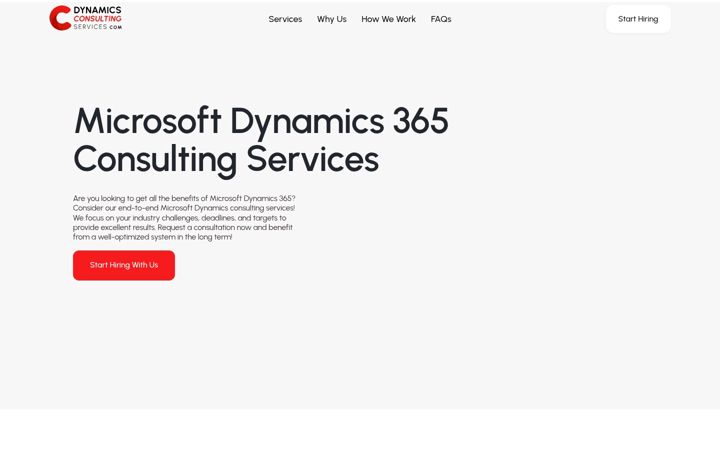 Screenshot of dynamicsconsultingservices.com