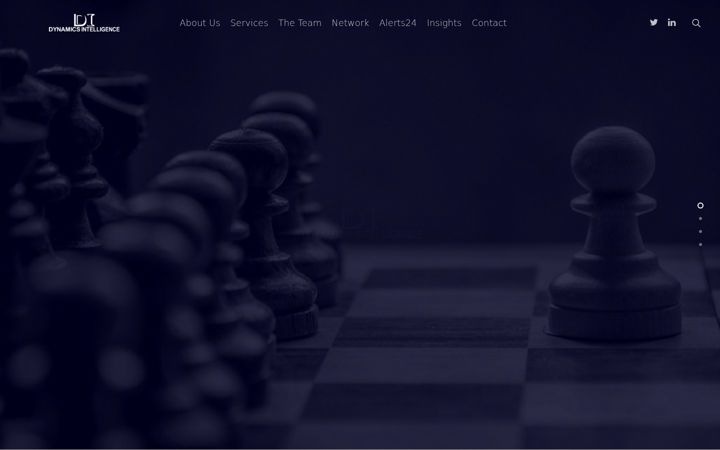 Screenshot of dynamicsintel.com