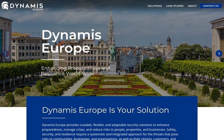 Screenshot of dynamiseurope.eu