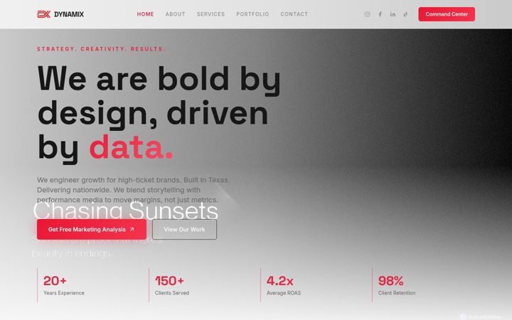 Screenshot of dynamix.marketing