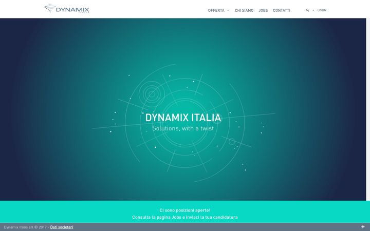 Screenshot of dynamixitalia.com