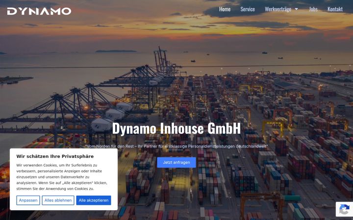 Screenshot of dynamo-inhouse.de