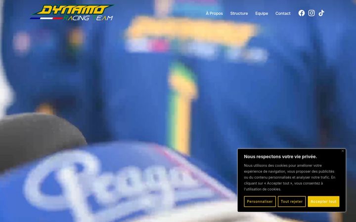 Screenshot of dynamoracing.fr