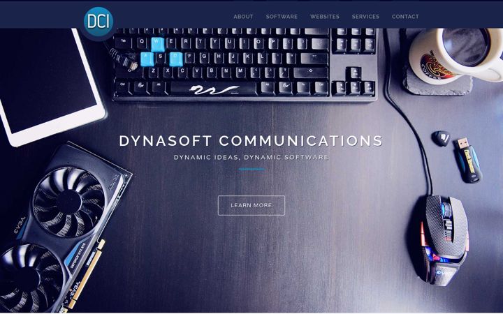 Screenshot of dynasoft2000.com