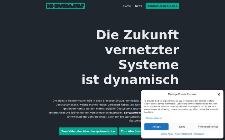 Screenshot of dynasos.de