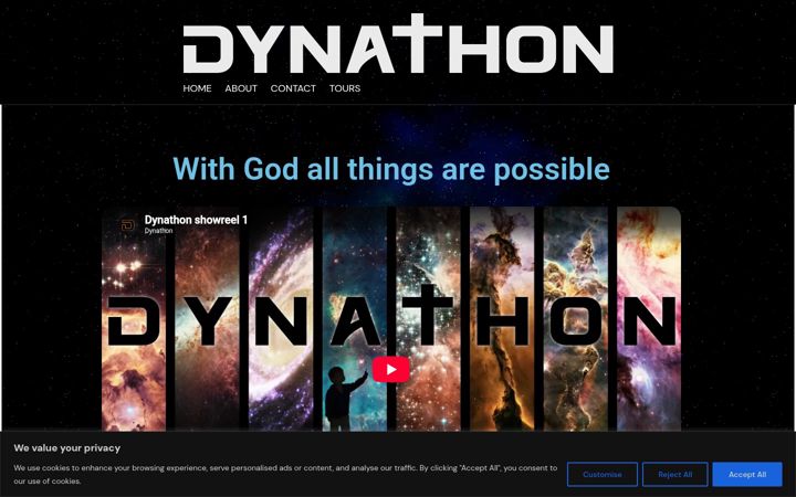 Captura de pantalla de dynathon.net