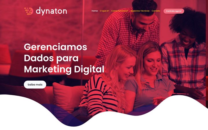 Screenshot of dynaton.com.br