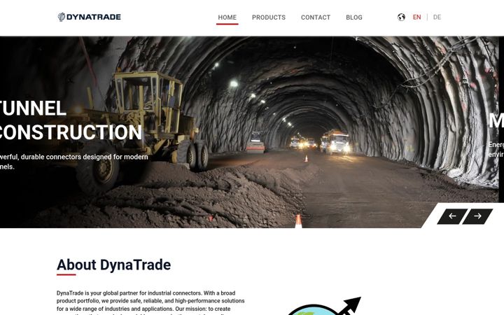 Screenshot of dynatrade.de