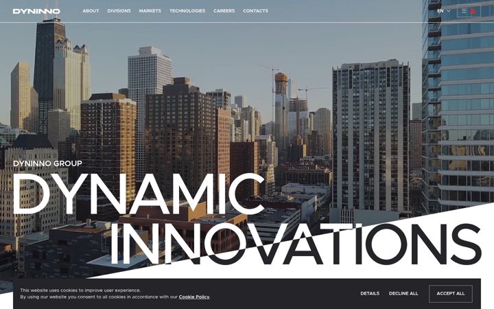 Screenshot of dyninno.net