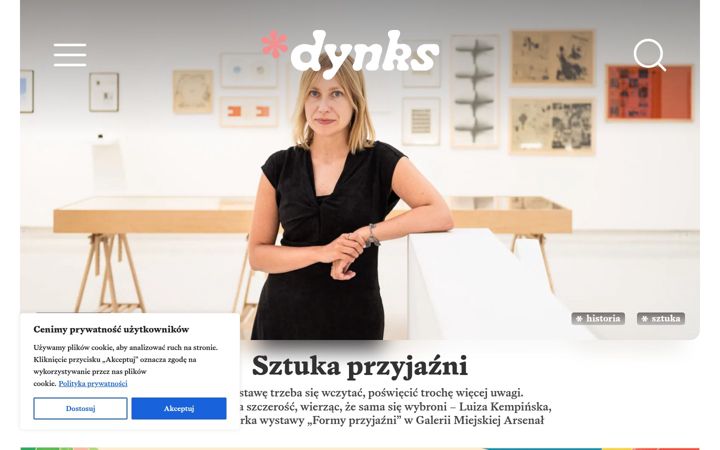 Snímek obrazovky dynks.poznan.pl