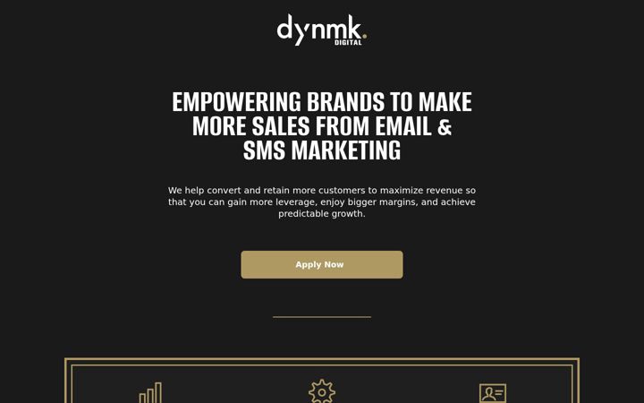Screenshot of dynmkdigital.com