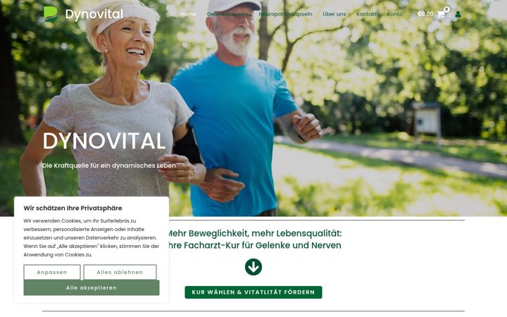 Posnetek zaslona dynovital.at