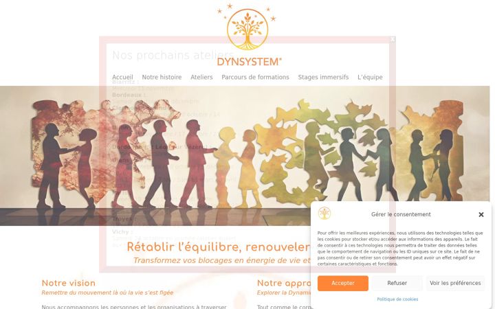 Screenshot of dynsystem.eu