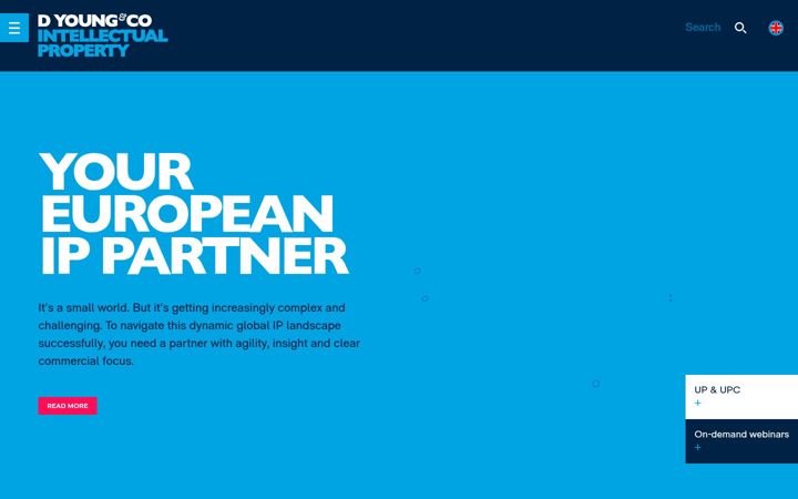 Screenshot of dyoung.com
