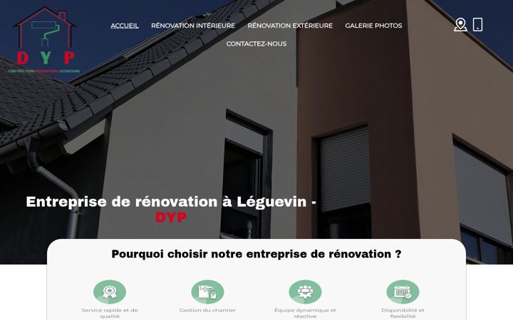 Screenshot of dyp-renovation.fr