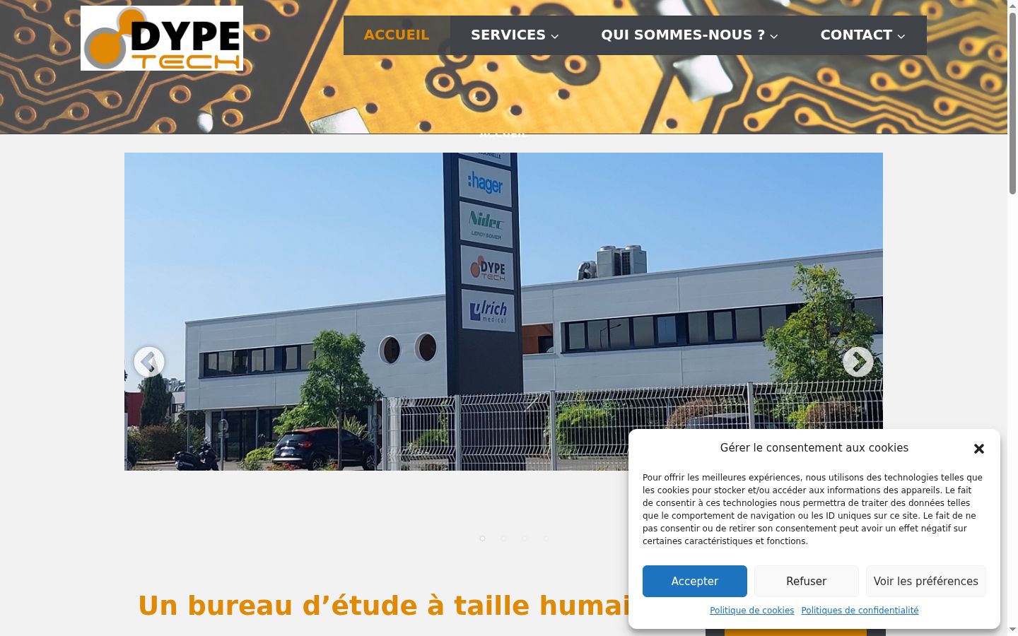 Snímek obrazovky baneru souhlasu zobrazeného před jakoukoli interakcí
