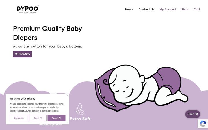 Screenshot of dypoo.com