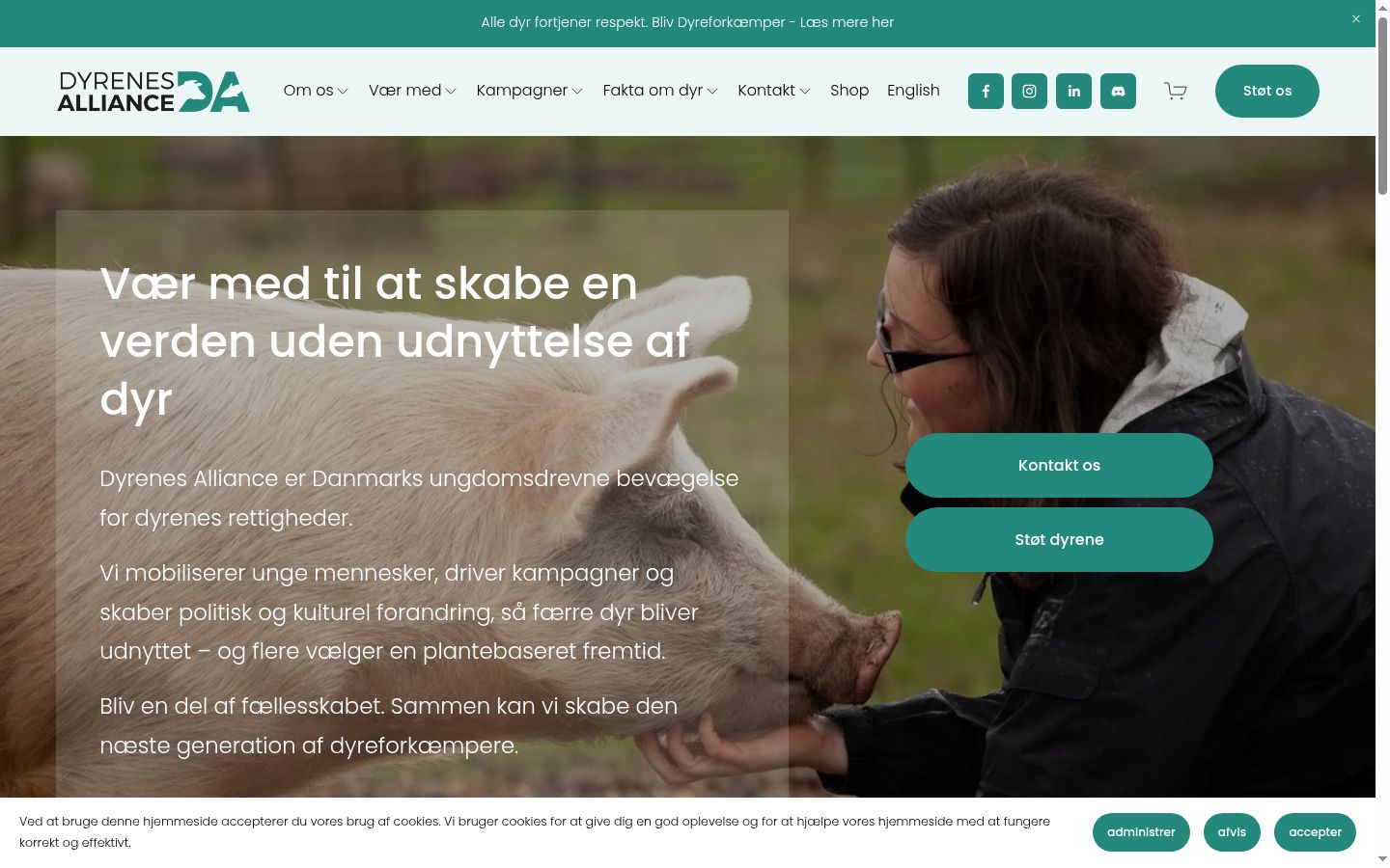 Ekraanipilt nõusolekubännerist, mida näidati enne mis tahes suhtlust