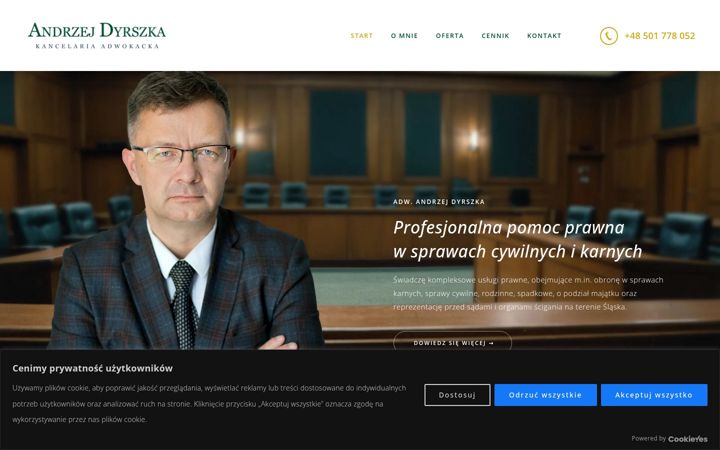 Screenshot ta' dyrszka.pl